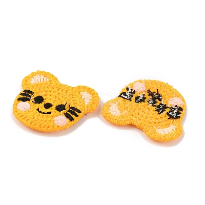 Animal Polyester Knitted Appliques DIY-WH0399-42E-1