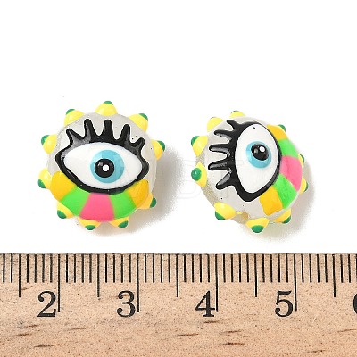 Baking Paint Glass Beads LAMP-D004-04A-1