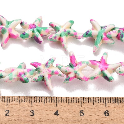 Synthetic Turquoise Beads Strands TURQ-F020-A01-1