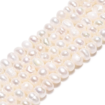 Natural Cultured Freshwater Pearl Beads Strand PEAR-N015-04C-02A-1