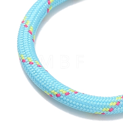Ployester Core-Wrapped Round Cord Necklace Making KK-CBACFA2-03P-19-1