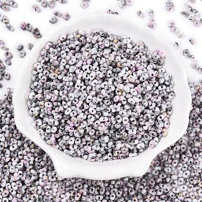 Baking Paint Glass Seed Beads SEED-C003-01O-1