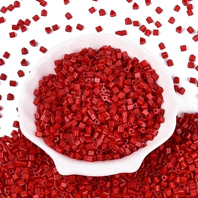 FGB Baking Paint Glass Seed Beads SEED-Q040-09A-05-1