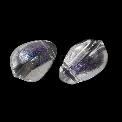 Baking Paint Transparent Glass Pendants GL-CBA5BF9-02A-1
