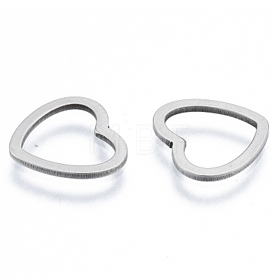 Non-Tarnish 201 Stainless Steel Linking Rings STAS-N090-T06-1-1