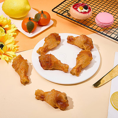 6Pcs Artificial Plastic Models DJEW-SC0001-28-1