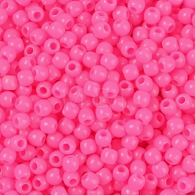 Opaque Acrylic Beads SACR-A007-01A-06-1