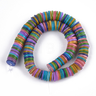 Dyed Freshwater Shell Beads X-SHEL-T010-03-1