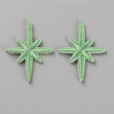 Cloth Star Self-adhesion Embroidery Sew on Appliques PATC-G001-01A-1