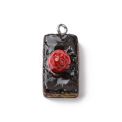 Opaque Resin Pendants RESI-A050-02-1