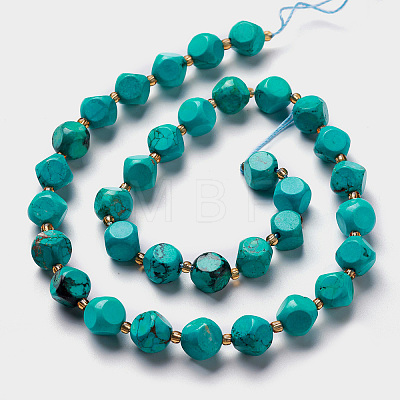 Synthetic Magnesite Beads Strand G-M367-23A-2-1