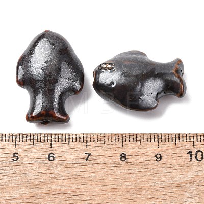 Handmade Porcelain Enamel Beads PORC-B006-01-1
