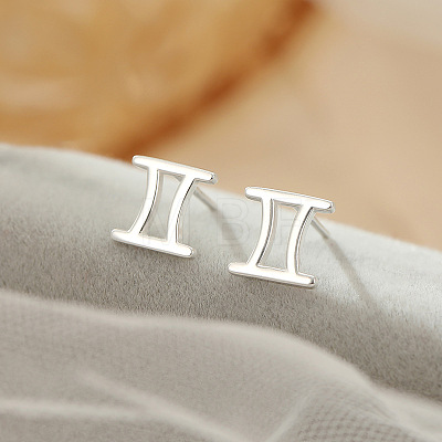 925 Sterling Silver Stud Earrings WG164A3-03-1