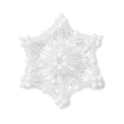 Christmas Glass Pendants PALLOY-MZ01093-02-1