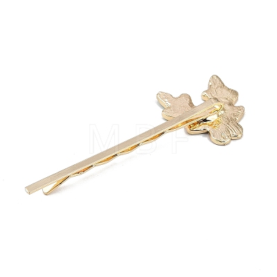 Christmas Theme Alloy Enamel Hair Bobby Pin AJEW-A056-04E-1