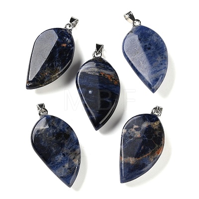 Natural Sodalite Pendants GG-CBACB71-05P-05-1