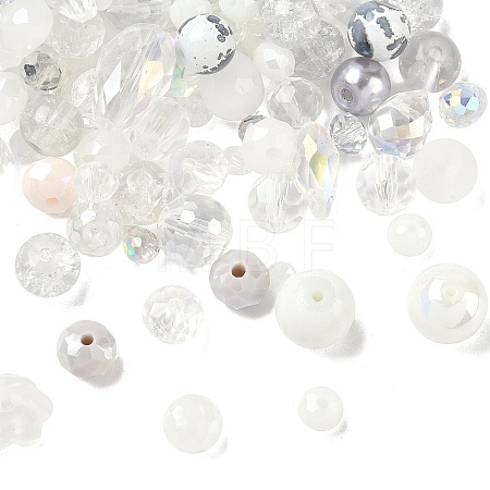 Mixed Style Glass Beads GLAA-XCP0001-70G-1
