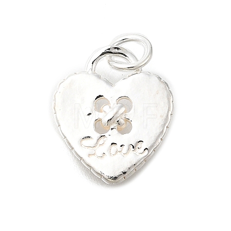 925 Sterling Silver Charms STER-Q003-01H-S-1