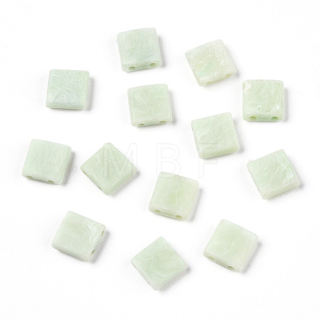 Opaque Acrylic Slide Charms X-OACR-Z010-01U-1