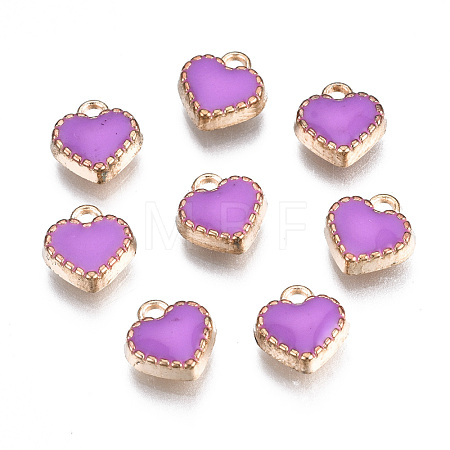 Alloy Enamel Charms X-ENAM-Q033-51H-1