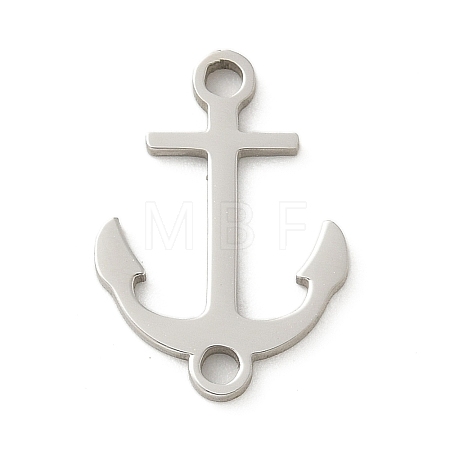 201 Stainless Steel Laser Cut Connector Charms STAS-R133-02P-11-1