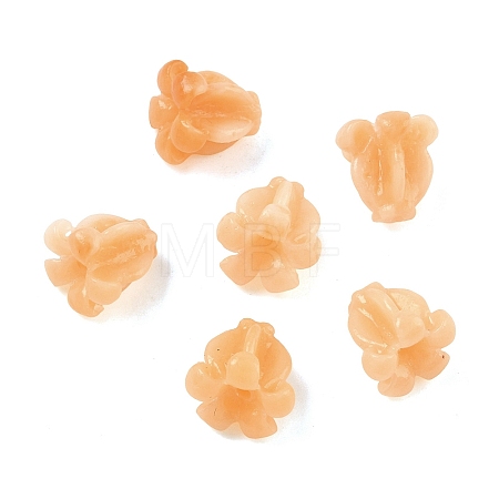 Synthetic Coral Carved Beads LS-CORA-K010-01L-1