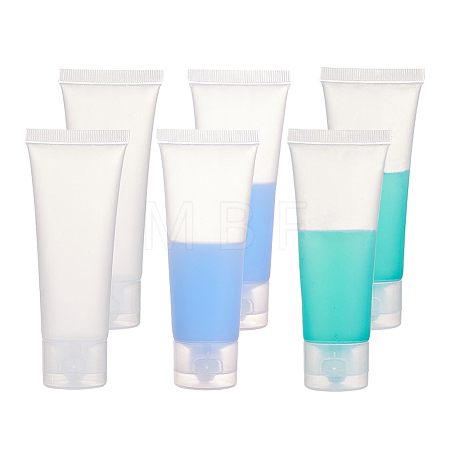 PE Plastic Refillable Flip Top Cap Bottles X1-MRMJ-WH0037-02B-1