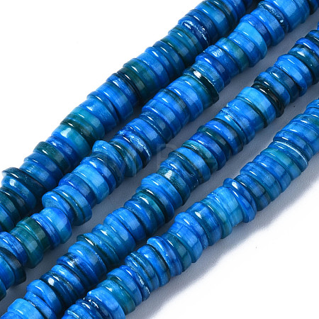 Natural Freshwater Shell Beads Strands SHEL-S278-025C-1