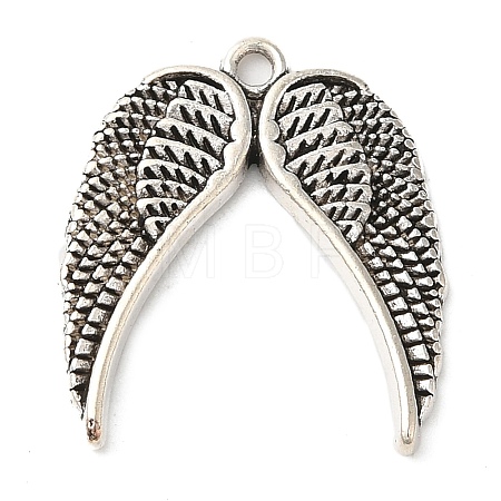 Tibetan Style Zinc Alloy Pendants TIBEP-R334-314AS-RS-1