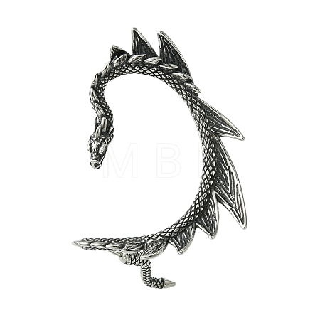 316 Surgical Stainless Steel Cuff Earrings EJEW-E300-01AS-05-1
