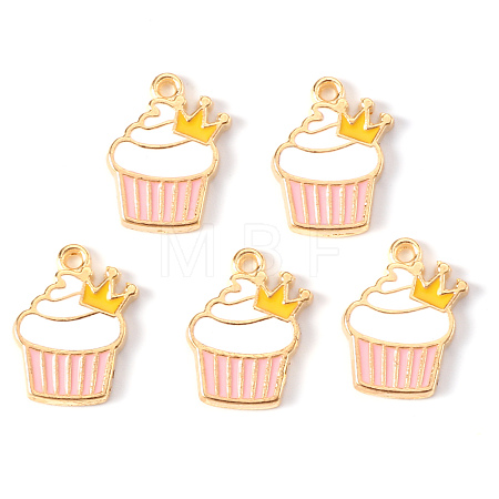 Alloy Enamel Pendants X-ENAM-N054-35A-RS-1