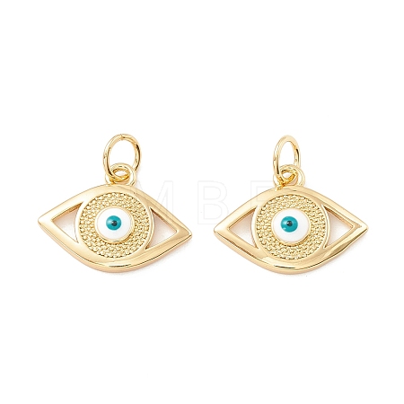 Rack Plating Brass Enamel Pendants LS-KK-D073-28G-03-1