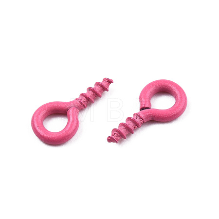 Spray Painted Iron Screw Eye Pin Peg Bails IFIN-N010-002A-11-1