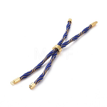 Nylon Cord Silder Bracelets MAK-C003-03G-24-1