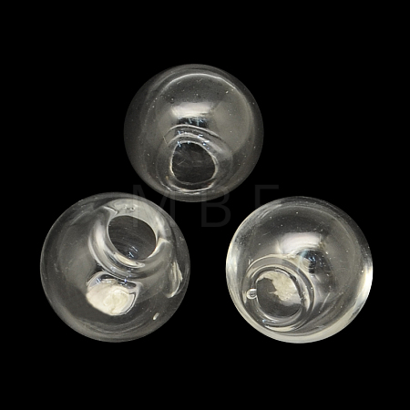 Round Handmade Blown Glass Globe Ball Bottles X-BLOW-R002-30mm-1
