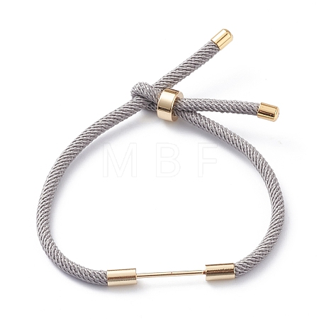 Braided Nylon Cord Bracelet Making MAK-A017-D01-01G-1