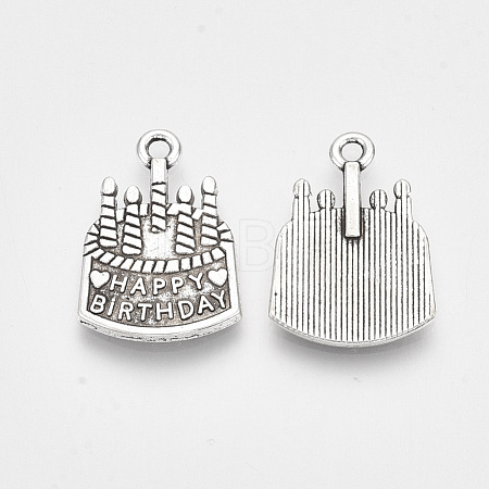 Tibetan Style Alloy Pendants TIBE-S314-65AS-LF-1