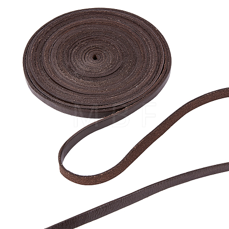 Flat Leather Jewelry Cord WL-GF0001-07A-02-1