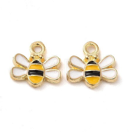 Alloy Enamel Charms ENAM-Q507-10G-1