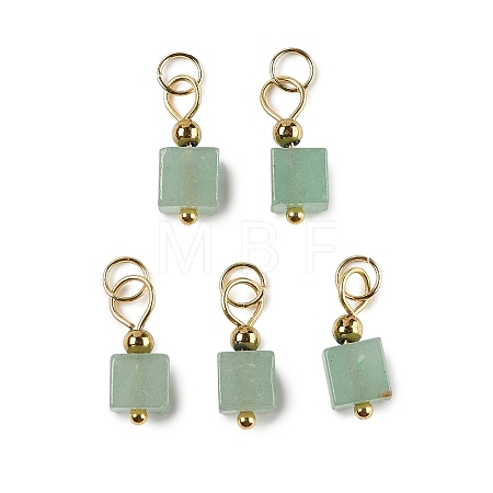 Natural Green Aventurine Pendants STAS-Z129-01G-05-1