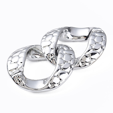 UV Plating Acrylic Linking Rings OACR-N009-009A-01S-1