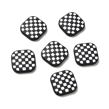 Opaque Acrylic Beads ACRC-I001-10A-1