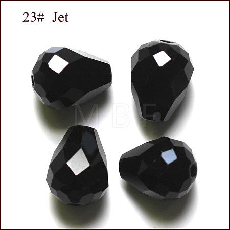 Imitation Austrian Crystal Beads SWAR-F062-8x6mm-23-1