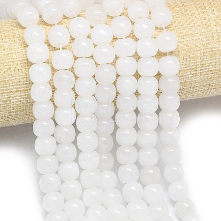 Natural Malaysia Jade Beads Strands G-B165-F13-10x10mm-1