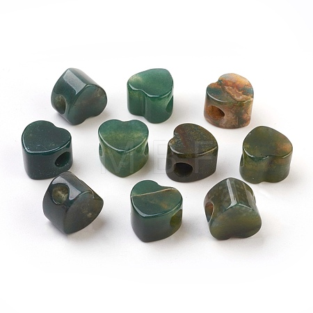 Natural Indian Agate European Beads G-F580-C06-1