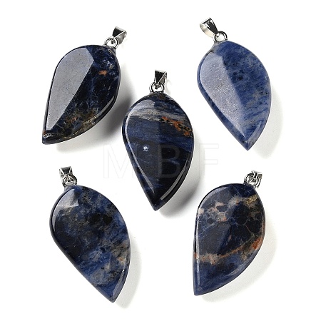 Natural Sodalite Pendants GG-CBACB71-05P-05-1