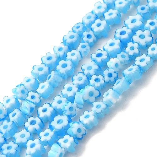 Handmade Lampwork Beads Strands LAMP-A067-01-1