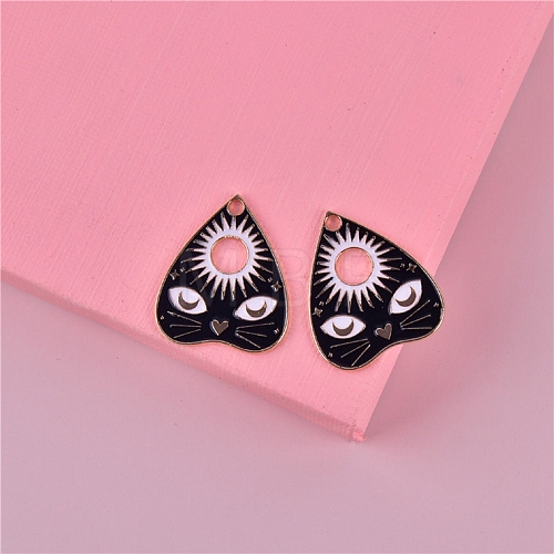 Alloy Enamel Pendants PW-WG3A068-04-1