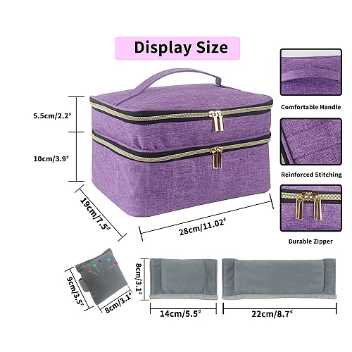 Polyester Sewing Accessories Storage Bag for Sewing Supplies PW-WG032D4-02-1