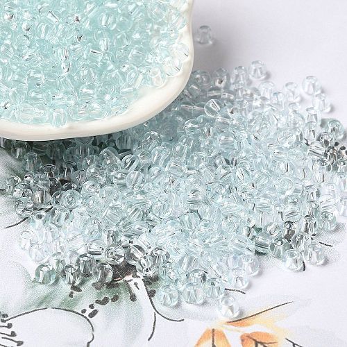 Transparent Colours Glass Seed Beads SEED-P007-02A-09-1